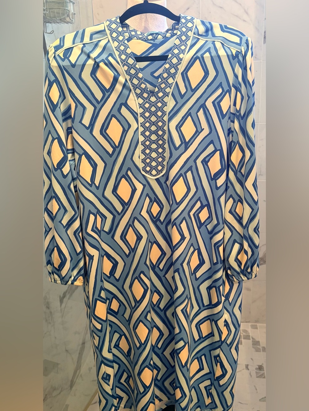 J. McLaughlin Geometric Dress